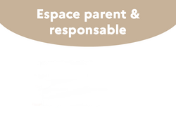 Espace parent et responsable